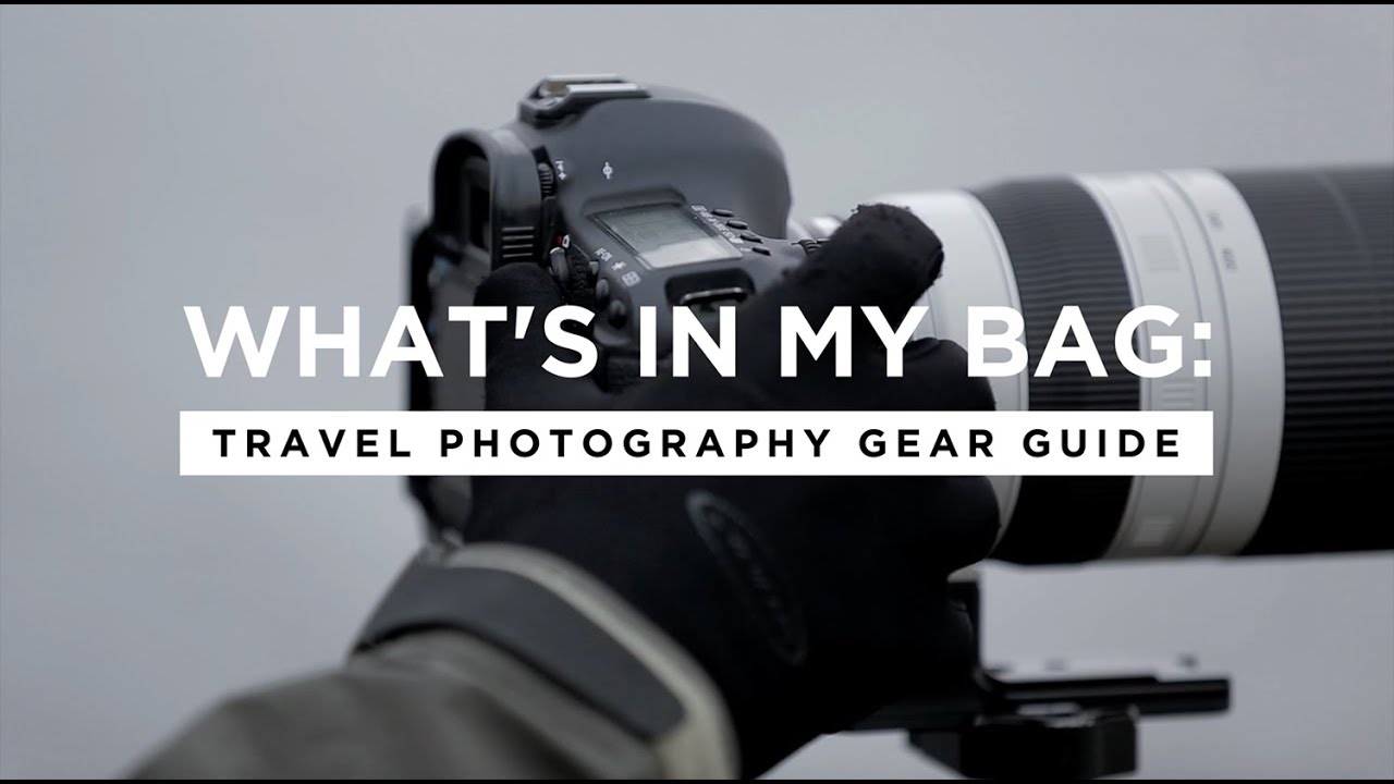 How to Pack a Travel Photography Bag That Actually Works (Without Overpacking)