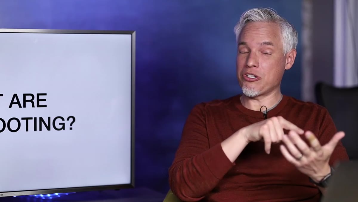 Tony referencing body or lens decision video