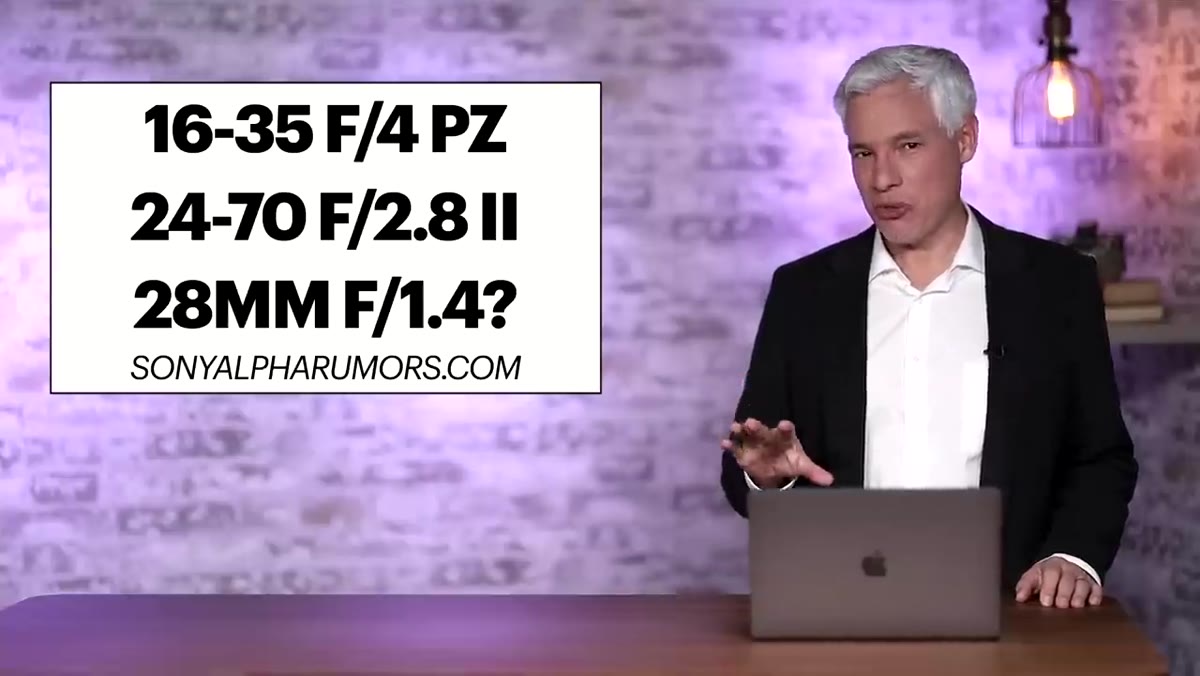 Tony referencing Sony Alpharumors source for 28mm f1.4 leak