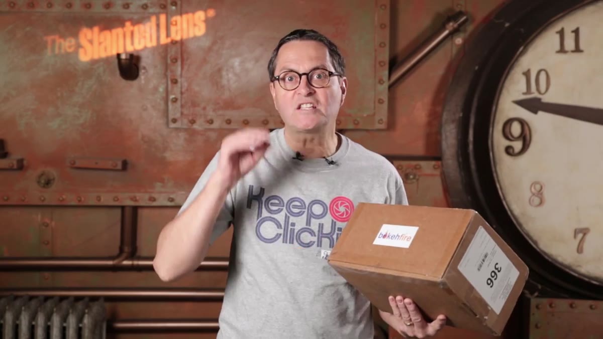 JP explaining the Netflix-for-lenses concept at camera