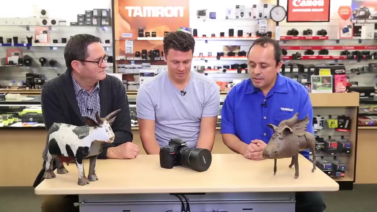 Armando introducing the 15-30mm as Tamron&rsquo;s first SP ultra-wide