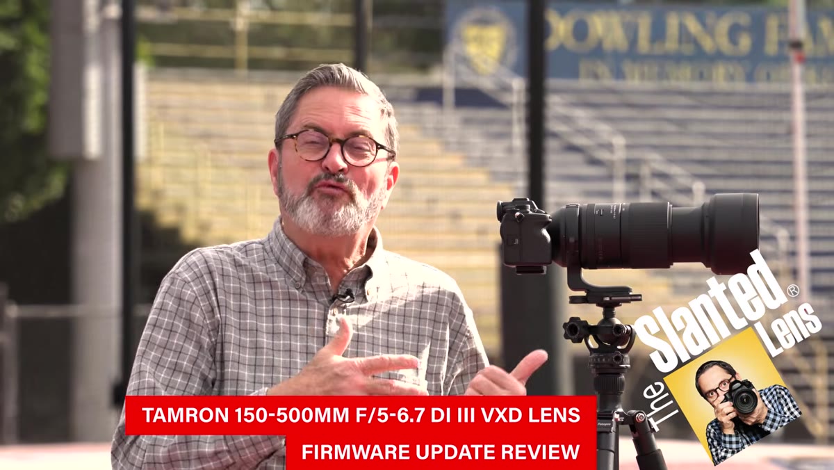 Jay P. Morgan naming the 150-500mm and 50-400mm lenses