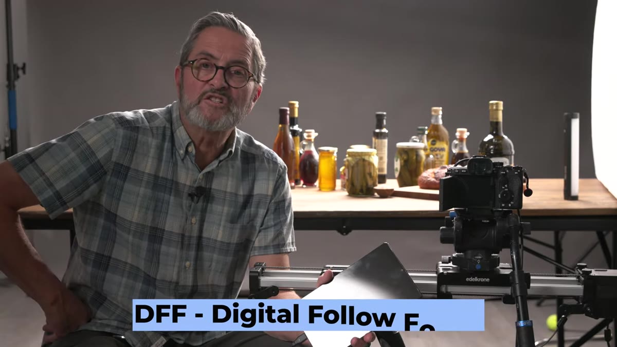 Digital Follow Focus screen showing A and B point markers