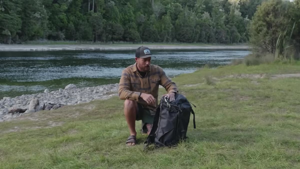 F-stop Arna camera bag shown from the outside