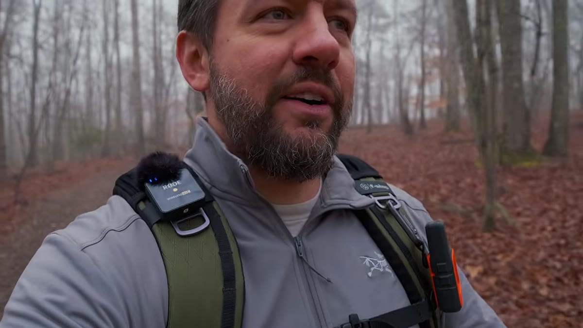 Mark checking phone forecast, dew point vs feels-like temperature